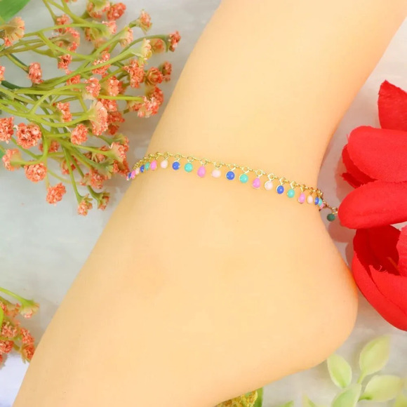 "New Beautiful Design Anklet for Women/Girls, Gift, A683 - Picture 9 of 10